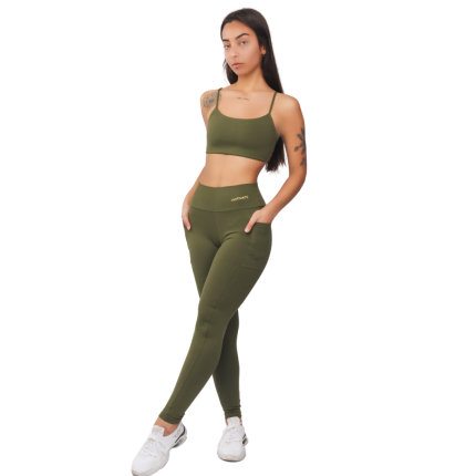 TOP LIZ VERDE MILITAR